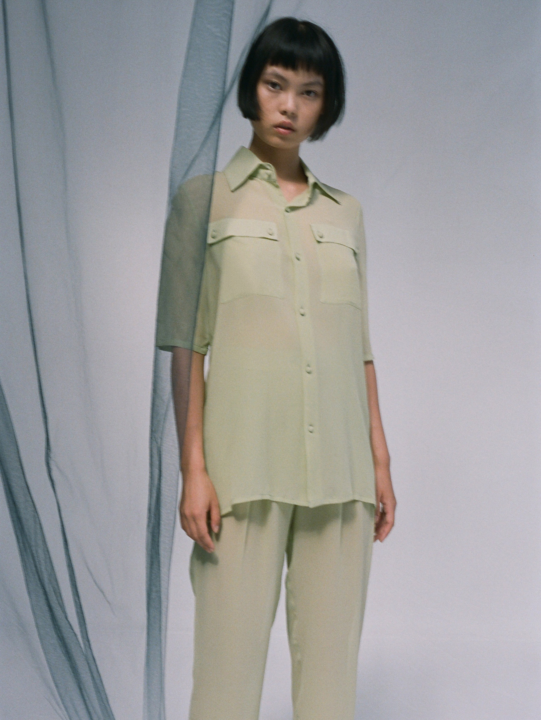 Curtis Trousers Green