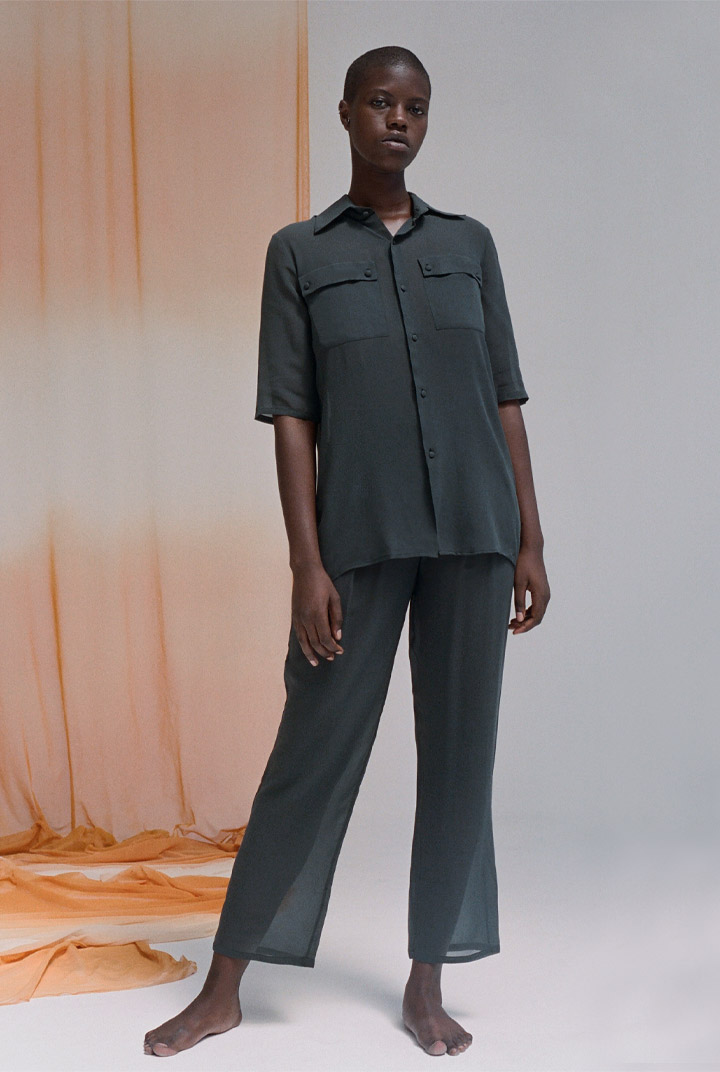 Curtis Trousers Obsidian