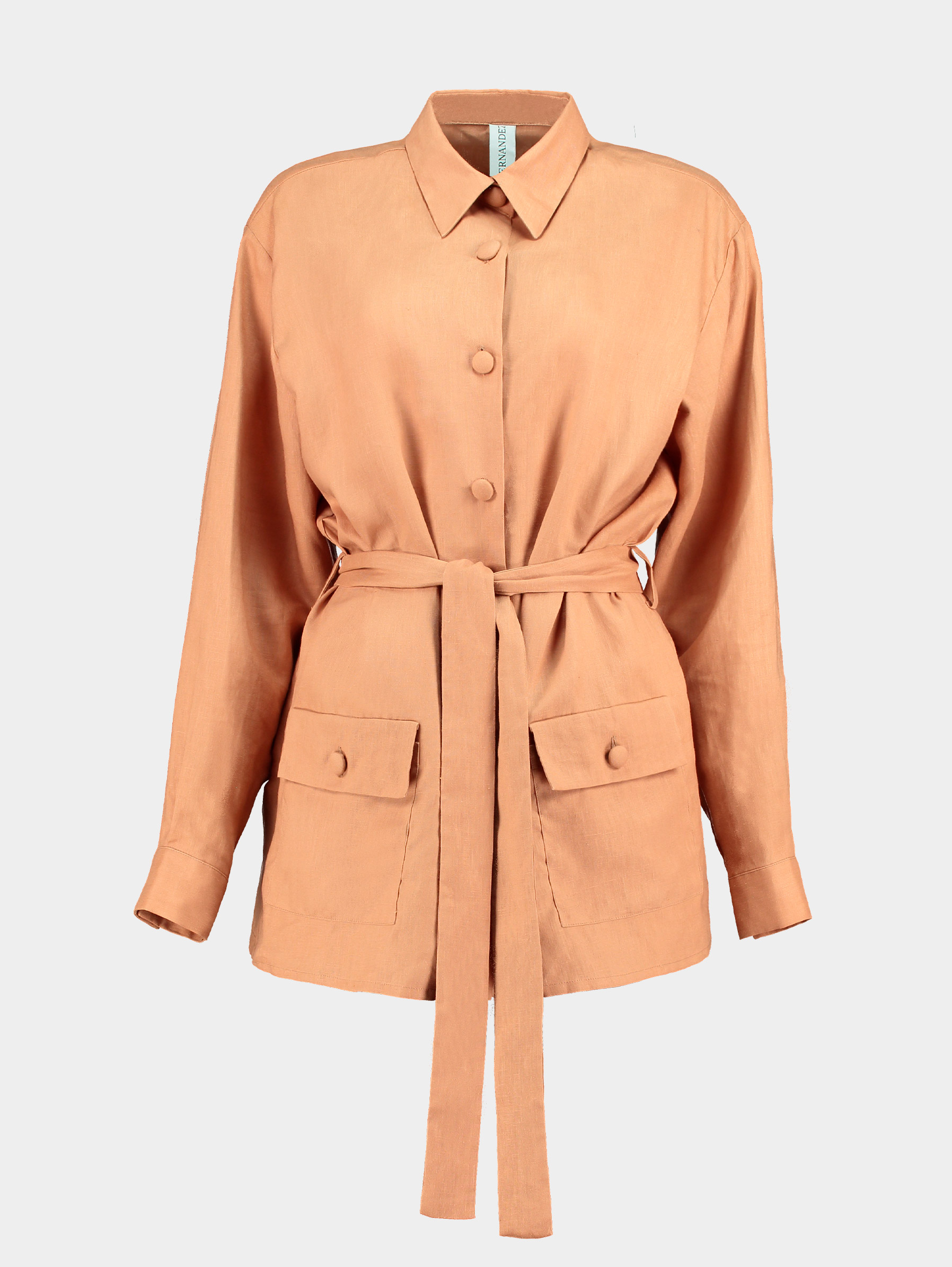 Maoist Shirt Hazelnut